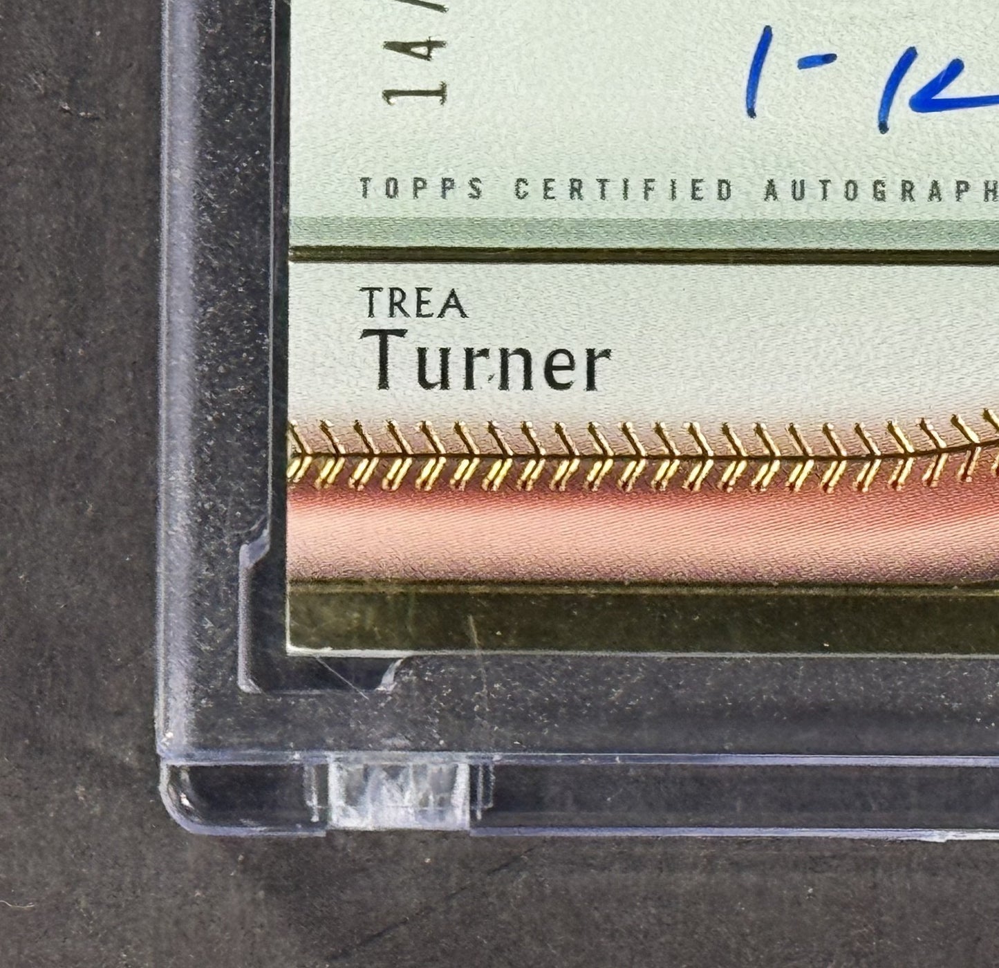 2024 Topps Five Star Trea Turner Mint  Auto /15 Encased Sealed Phillies