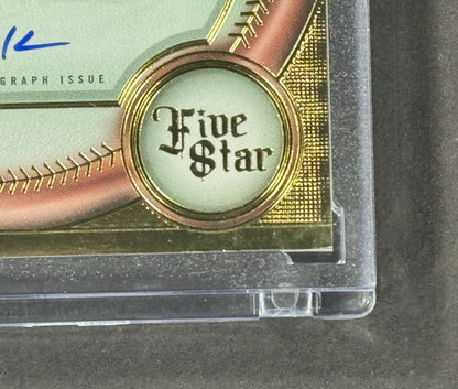 2024 Topps Five Star Trea Turner Mint  Auto /15 Encased Sealed Phillies