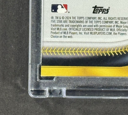 2024 Topps Five Star Trea Turner Mint  Auto /15 Encased Sealed Phillies