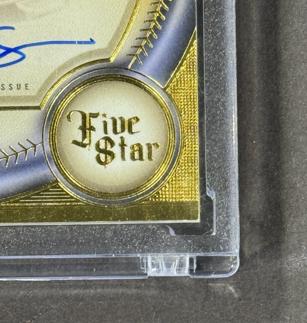 2024 Topps Five Star Gold Roger Clemens Auto /10 Encased NY Yankees Mint
