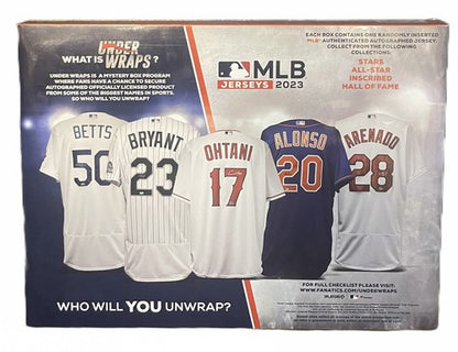 2023 Under Wraps Signed MLB Baseball  Jersey Sealed Box Fanatics Ohtani Auto ?