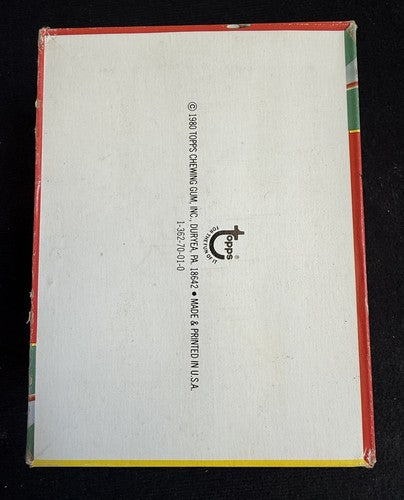 1980 Topps Baseball Sealed Wax Box Authentic Henderson RC CLEAN BOX From Case MT