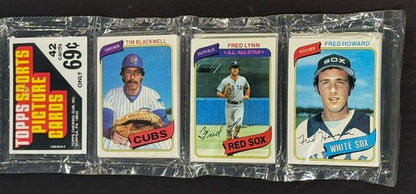 1980 Topps baseball pack rack Factory Sealed Possible Rickey Henderson Rc