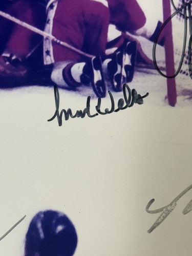 1980 USA Hockey Miracle Gold Team Signed 16x20 Framed Photo All 20 Auto Steiner