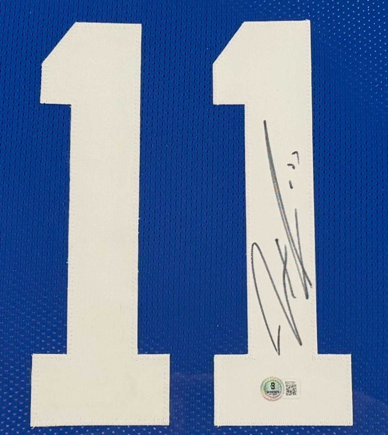 Jaxon Smith Njigba Signed Framed Jersey #11 Seattle Seahawks Auto BAS COA