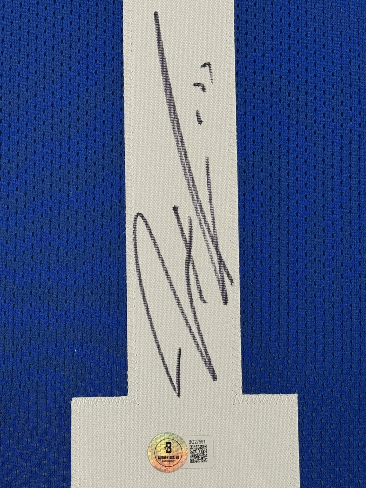 Jaxon Smith Njigba Signed Framed Jersey #11 Seattle Seahawks Auto BAS COA