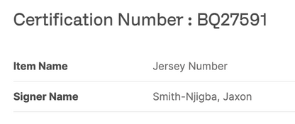 Jaxon Smith Njigba Signed Framed Jersey #11 Seattle Seahawks Auto BAS COA