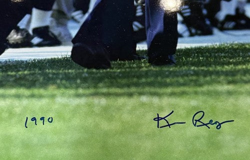 Lou Holtz Notre Dame Signed 16x20 Celebration Framed Ken Regan Photo Steiner Coa