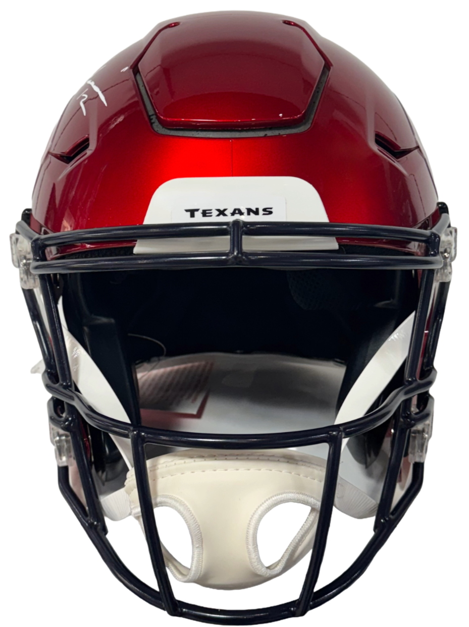 Nico Collins Signed SpeedFlex FS Authentic Helmet Houston Texans Auto BAS COA