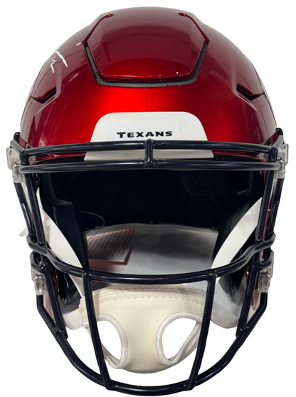 Nico Collins Signed SpeedFlex FS Authentic Helmet Houston Texans Auto BAS COA