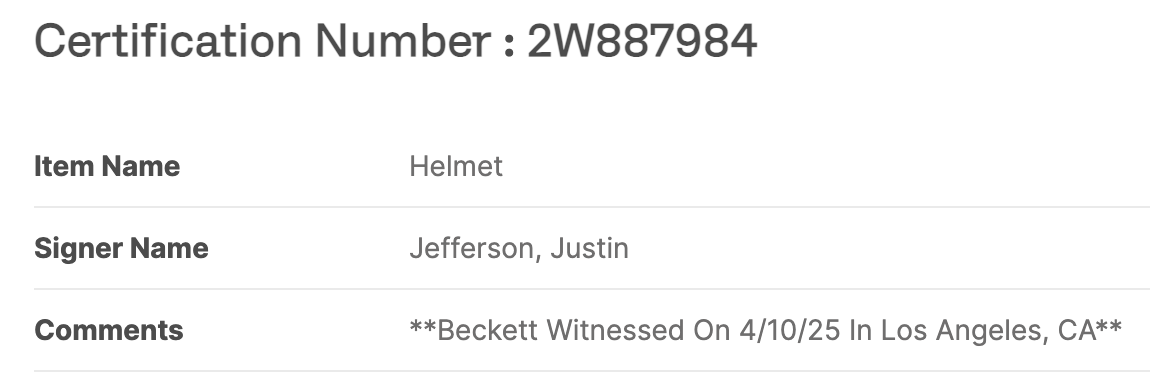 Justin Jefferson Signed SpeedFlex Authentic FS Helmet Visor Vikings Auto BAS COA