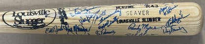 Tom Seaver Game Issued LS Genuine R43 Model Bat NY Mets 29 Auto CBM COA