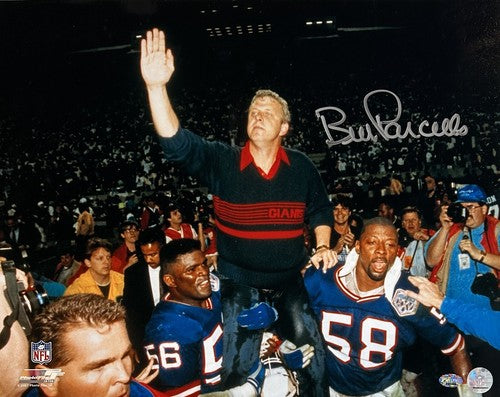 Bill Parcells Signed 16x20 Framed Photo Giants Super Bowl XXV Autograph PSA