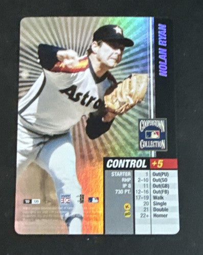 2003 MLB Showdown Pennant Run Cooperstown Collection Nolan Ryan #125 Nm - Mint
