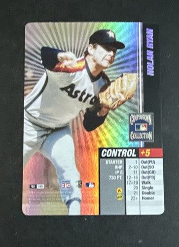 2003 MLB Showdown Pennant Run Cooperstown Collection Nolan Ryan #125 Nm - Mint
