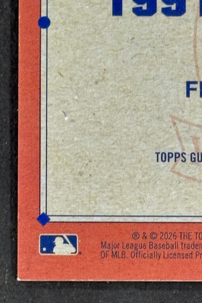 Topps 2026 Series 1 Jac Caglianone Rookie Patch /150 #91R-JCA KC Royals RC Mint
