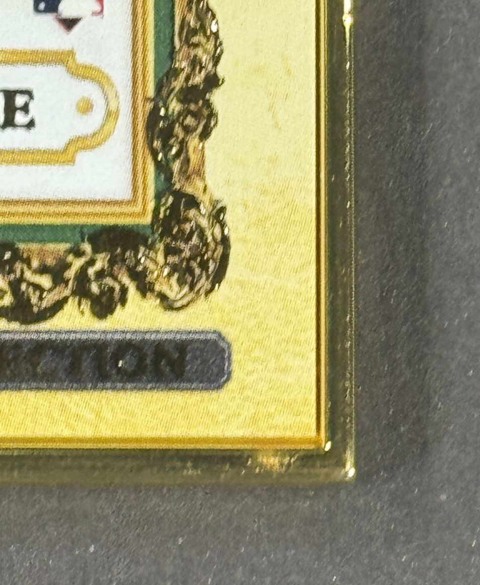 2025 Topps Gilded Gallery Of Gold Thomas Saggese Auto /25 RC St Louis Cardinals