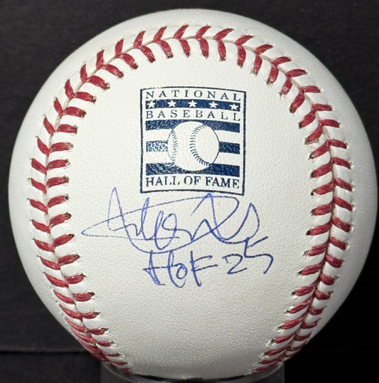 Ichiro Suzuki Signed MLB HOF Logo Baseball Mariners HOF 25 Autograph BAS COA