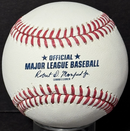 Ichiro Suzuki Signed MLB HOF Logo Baseball Mariners HOF 25 Autograph BAS COA