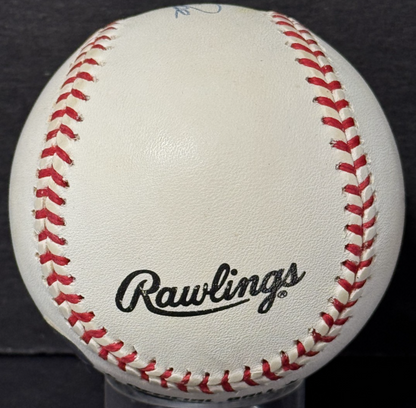 Pete Rose Signed Official NL Baseball Auto Goldin COA Reds Future HOF ?