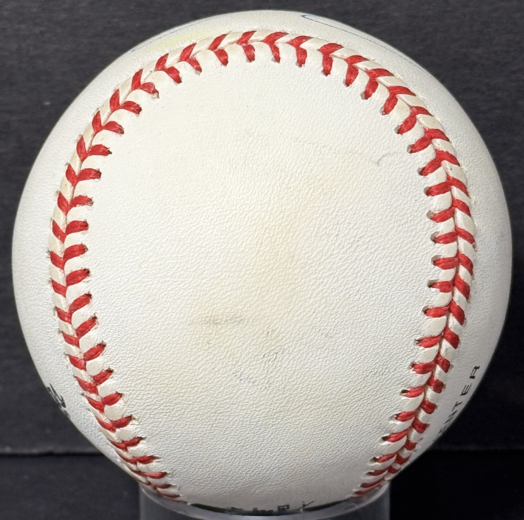 Pete Rose Signed Official NL Baseball Auto Goldin COA Reds Future HOF ?