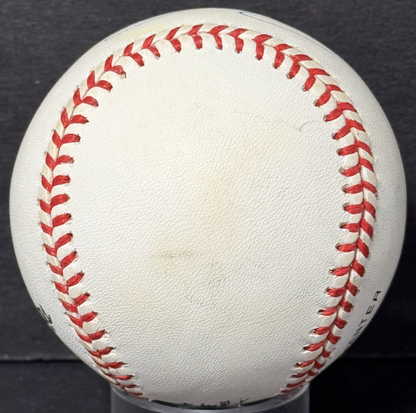 Pete Rose Signed Official NL Baseball Auto Goldin COA Reds Future HOF ?