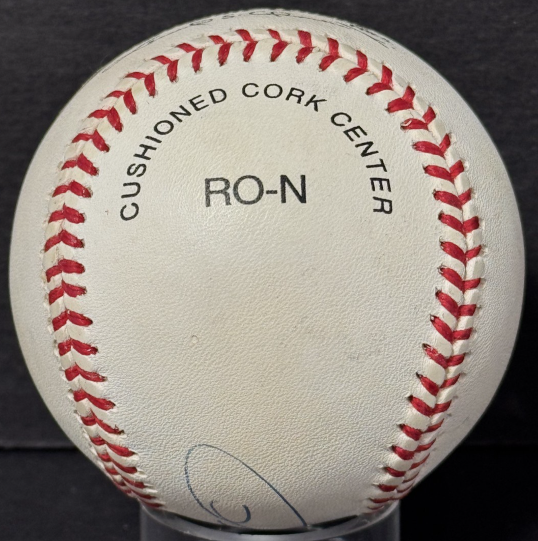 Pete Rose Signed Official NL Baseball Auto Goldin COA Reds Future HOF ?