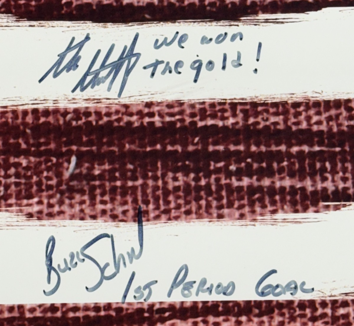 1980 USA Hockey Team Signed Flag Photo Framed ins 16 Auto Jim Craig Steiner COA