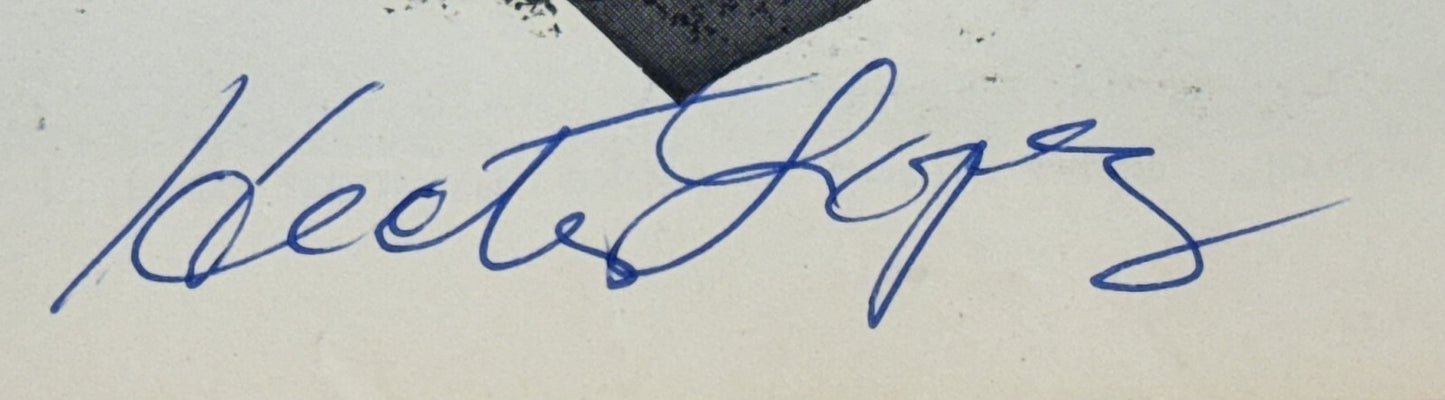 1964 NY Yankee Yearbook 4 Auto Blanchard Pepitone Lopez Tresh Auto CBM COA