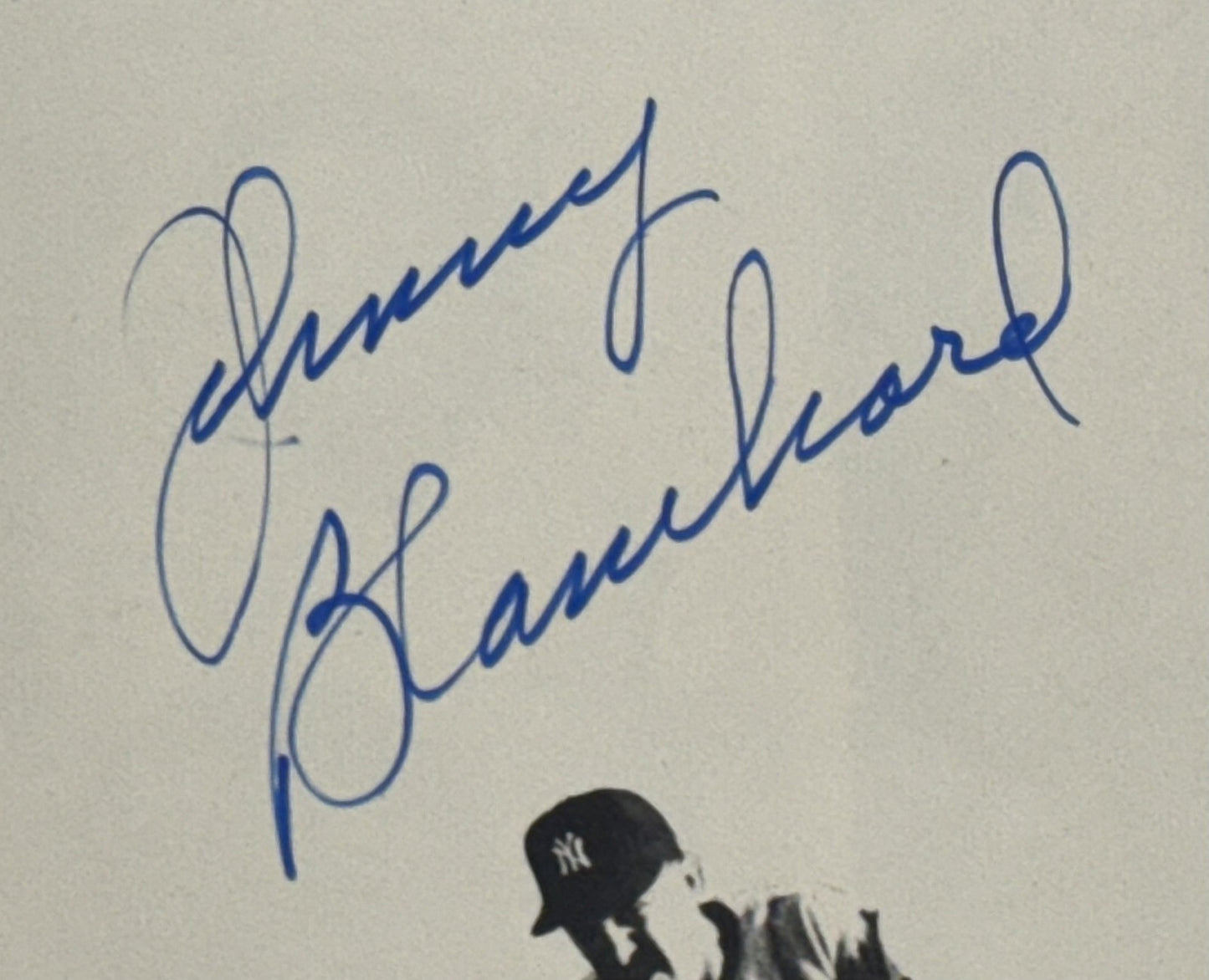 1964 NY Yankee Yearbook 4 Auto Blanchard Pepitone Lopez Tresh Auto CBM COA