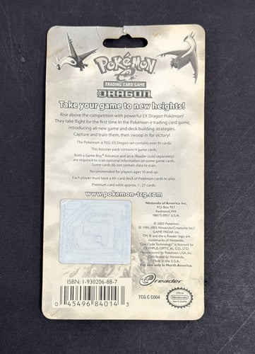 Pokemon EX Dragon Blister Booster Pack Absol Art Brand New Factory Sealed TCG