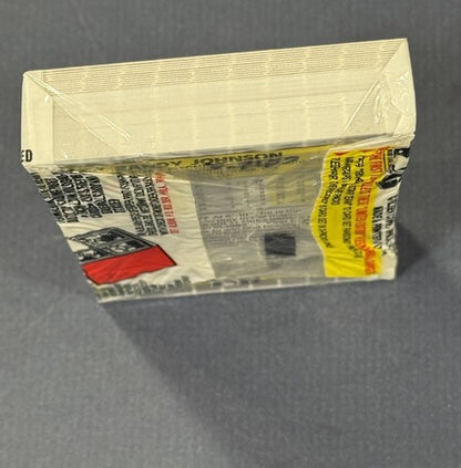 1989 Fleer Cello Pack w/Randy Johnson RC On Back Griffey Jr Rc ? Ripken FF ?