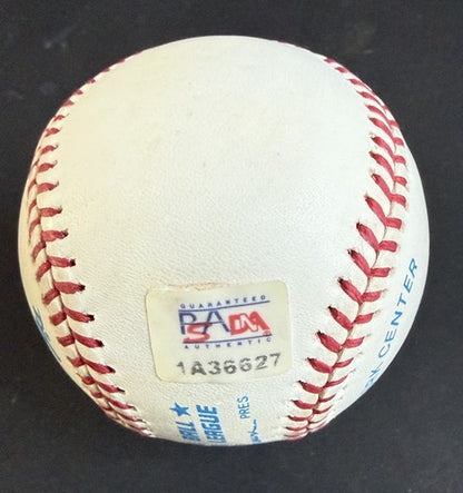 Joe DiMaggio Signed Official American League Baseball HOF 55 Auto JSA Loa & Psa