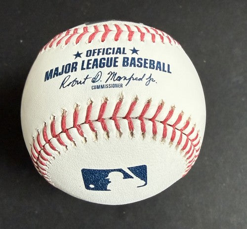 Aaron Judge Signed Official MLB Baseball Yankees 62 HR 10-4-22 Auto Fanatics COA