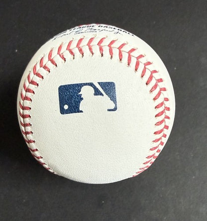 Aaron Judge Signed Official MLB Baseball Yankees 62 HR 10-4-22 Auto Fanatics COA