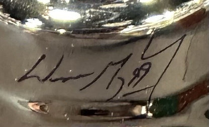 Wayne Gretzky Signed 1987 Mini Stanley Cup Trophy /250 Oilers Hof Auto UDA COA