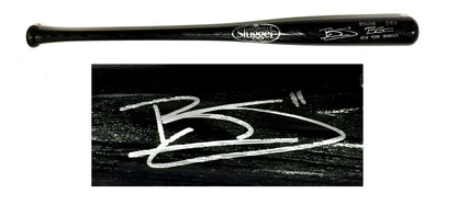 Brett Gardner Yankees Signed Game MODEL BAT Louisville slugger #11 Auto JSA COA