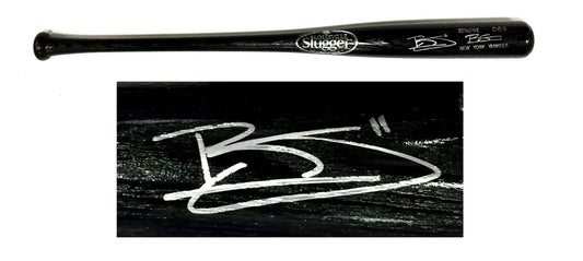 Brett Gardner Yankees Signed Game MODEL BAT Louisville slugger #11 Auto JSA COA