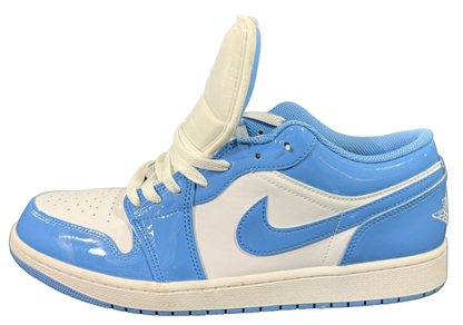 Size 12 - Air Jordan 1 Low SE White / Legend Blue Men’s Lightly Used Nice