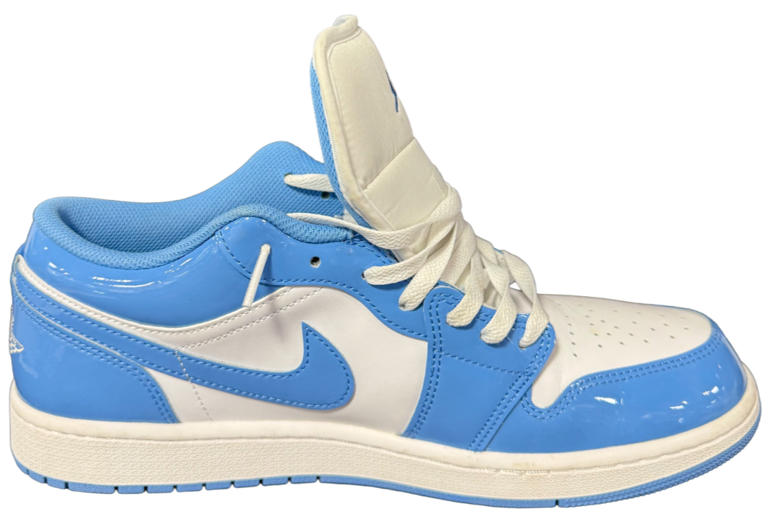 Size 12 - Air Jordan 1 Low SE White / Legend Blue Men’s Lightly Used Nice