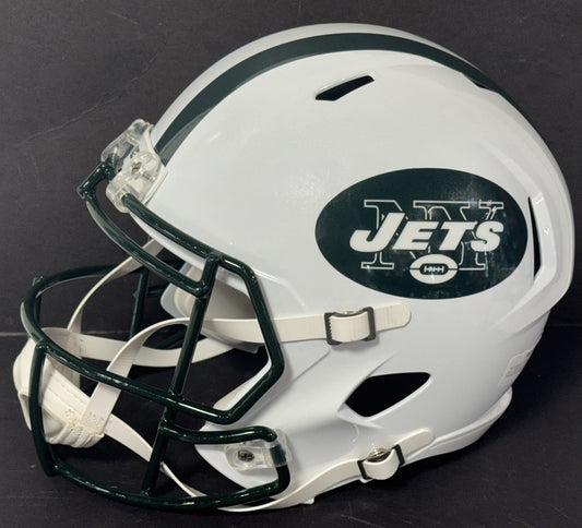New York Jets Speed Replica Riddell NFL Full Size Football Helmet NIB White