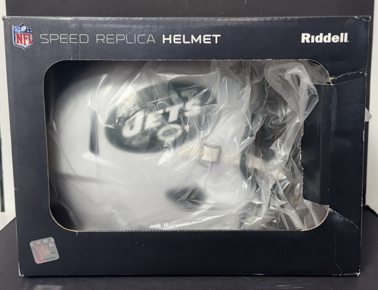 New York Jets Speed Replica Riddell NFL Full Size Football Helmet NIB White