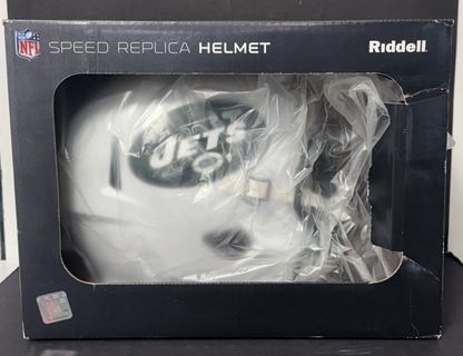 New York Jets Speed Replica Riddell NFL Full Size Football Helmet NIB White