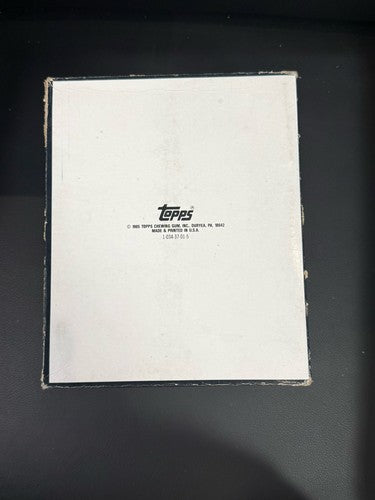 1987 Topps Factory Rack Pack Box  24 Factory Sealed Rack Packs Unsearched Mint