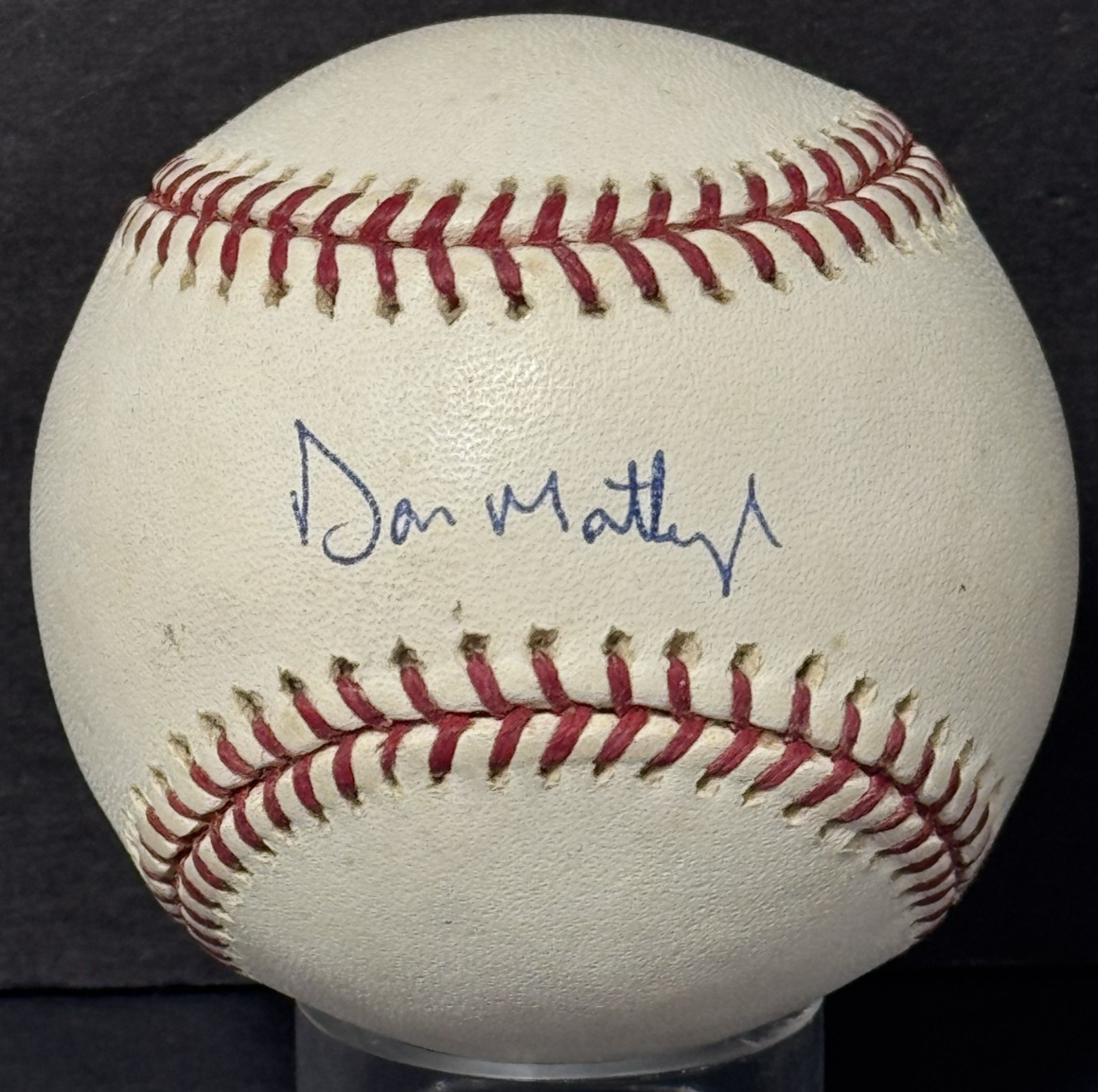 Don Mattingly Signed Official Baseball NY Yankees Auto Steiner COA