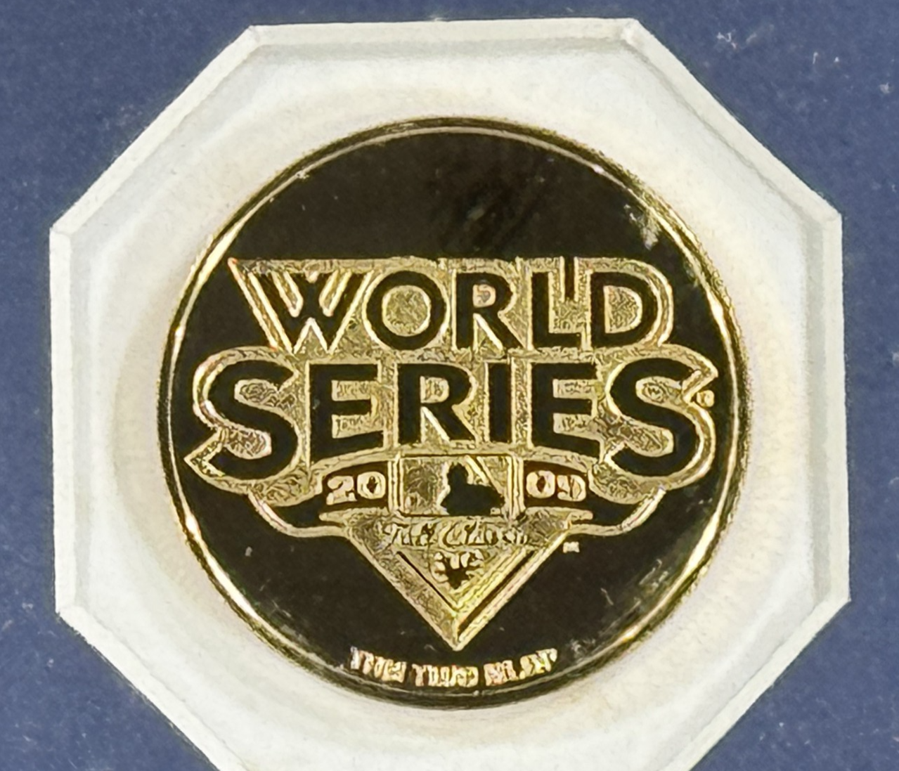 NY Yankees 2009 World Series Framed Commemerative 8x10 Photo W/ Ticket 2 Coin