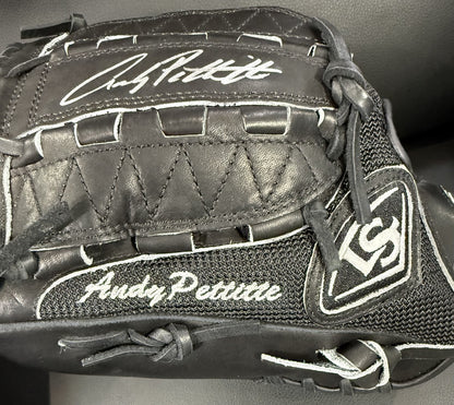 Andy Pettitte Signed LS Game Model Pitchers Glove Yankees Steiner & MLB COA