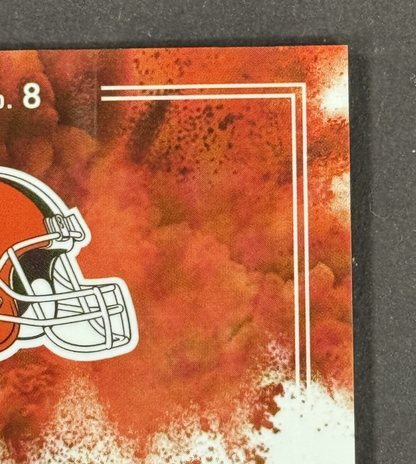 2025 Panini Phoenix Football Quinshon Judkins Color Blast #8 SSP RC Browns