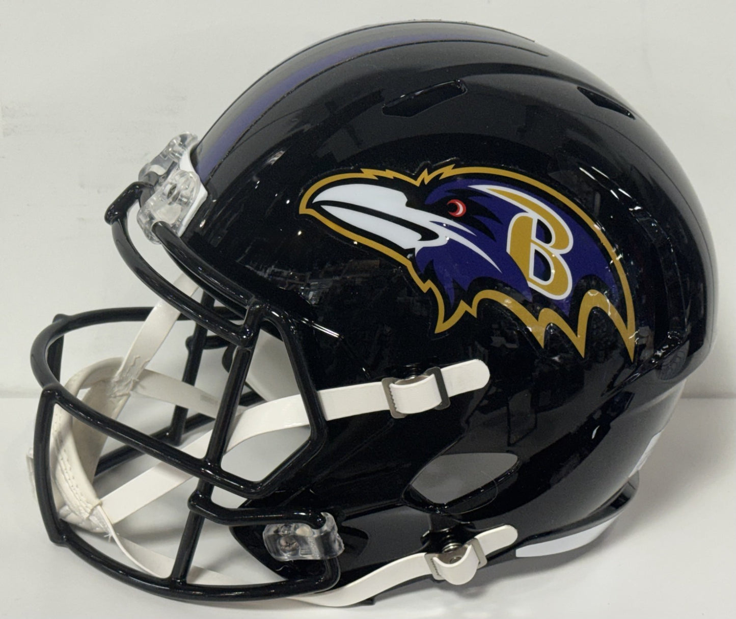 Zay Flowers Signed Full Size Replica Helmet Auto BAS COA Baltimore Ravens WR