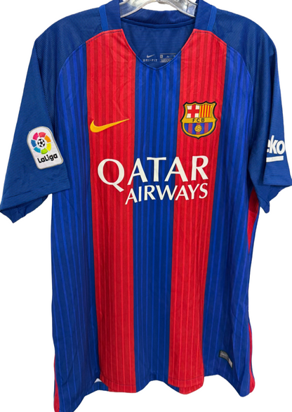 Neymar Jr. Signed Authentic Nike Barcelona Soccer Jersey 2016 Auto PSA ITP COA